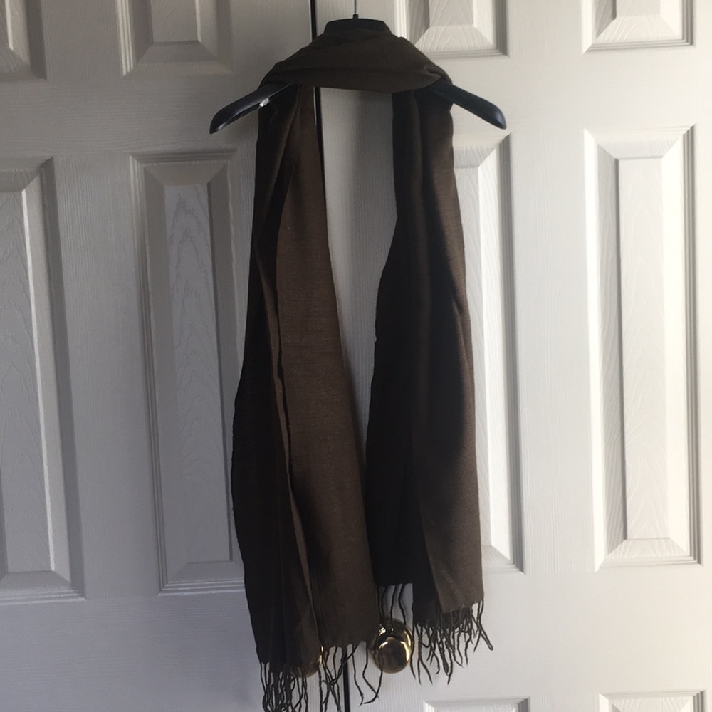 Benetton wool scurf in dark green